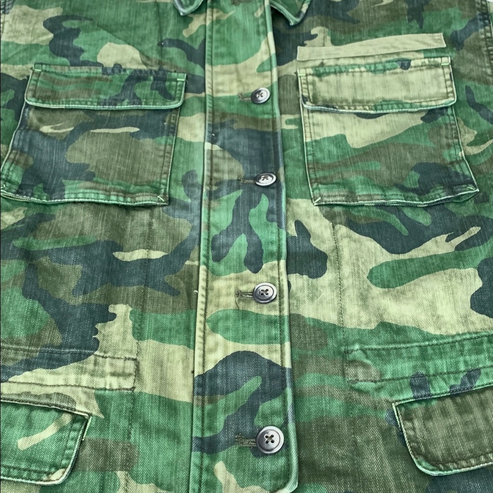 NWT Free People Camo Jacket - Picture 7 of 10